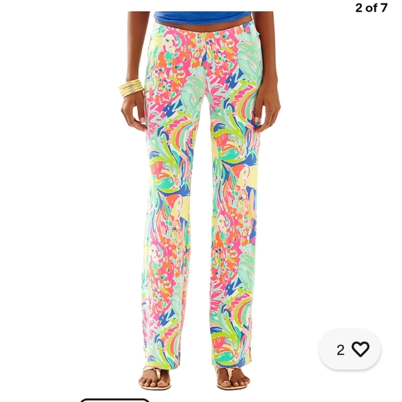 Lilly Pulitzer Pants - Lilly Pulitzer Georgia May Palazzo Pant, Sz L.